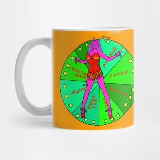 Wheel of Symptoms Mug